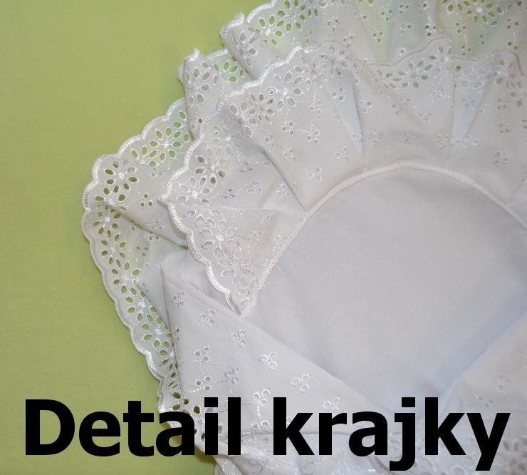 Krajková zavinovačka, Dětský svět, čtvercová s madeirou, Kathy - obrázek 2