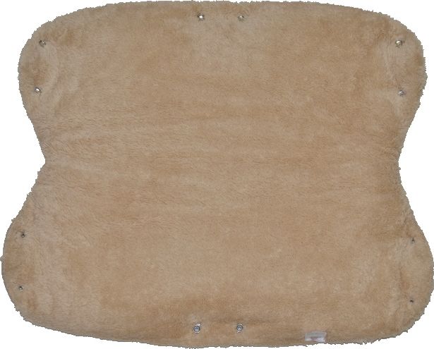 Luxusní zimní rukávník na kočárek, ELEGANC BEIGE/BEIGE, Dětský svět - obrázek 3
