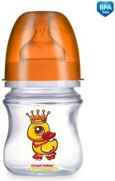 Láhev se širokým hrdlem Fairy Tale 120ml Canpol 35/100 oranžová - obrázek 1