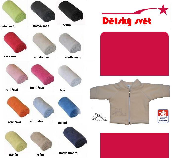Dětská fleece bundička, fialová s Motýlkem, Dětský svět, vel.86 - obrázek 2