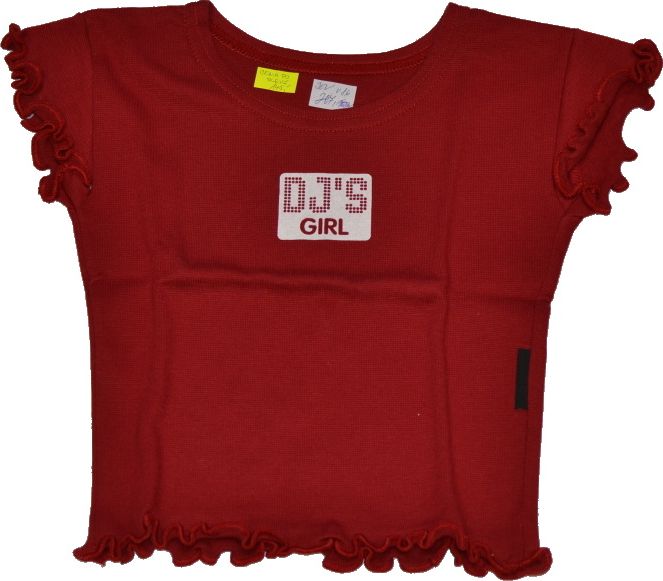 Dětské tričko s krátkým rukávem, DJ GIRLS vel.86 - obrázek 1