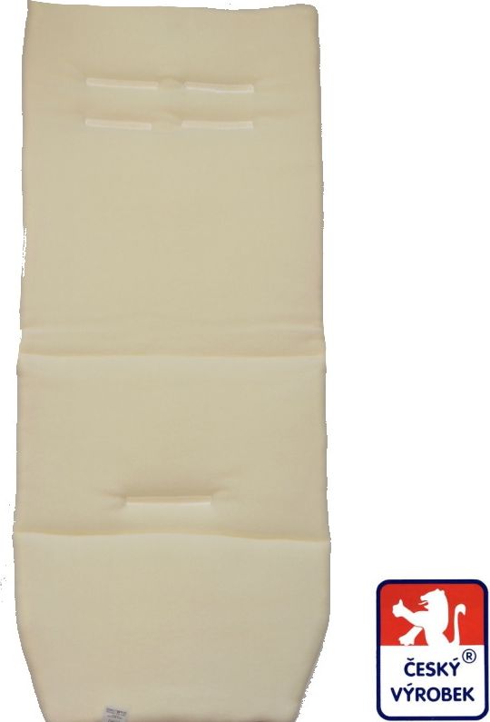 Textilní vložka do kočárku Valco Baby Snap 4, krém/meruňka, Dětský svět 36x90cm - obrázek 1