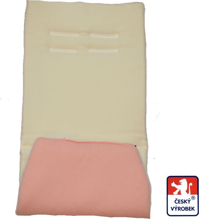 Textilní vložka do kočárku Valco Baby Snap 4, krém/meruňka, Dětský svět 36x90cm - obrázek 4