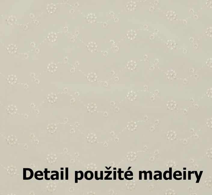 Krajkové peřinky do kočárku Dětský svět Aleš - obrázek 2