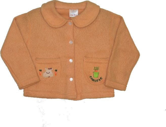 Dětský fleece kabátek, Montaly, vel.12 měsíců, Výprodej - obrázek 1