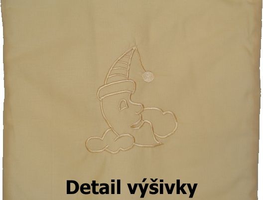Plátýnková zipová zavinovačka do porodnice, Měsíček, Dětský svět - obrázek 3
