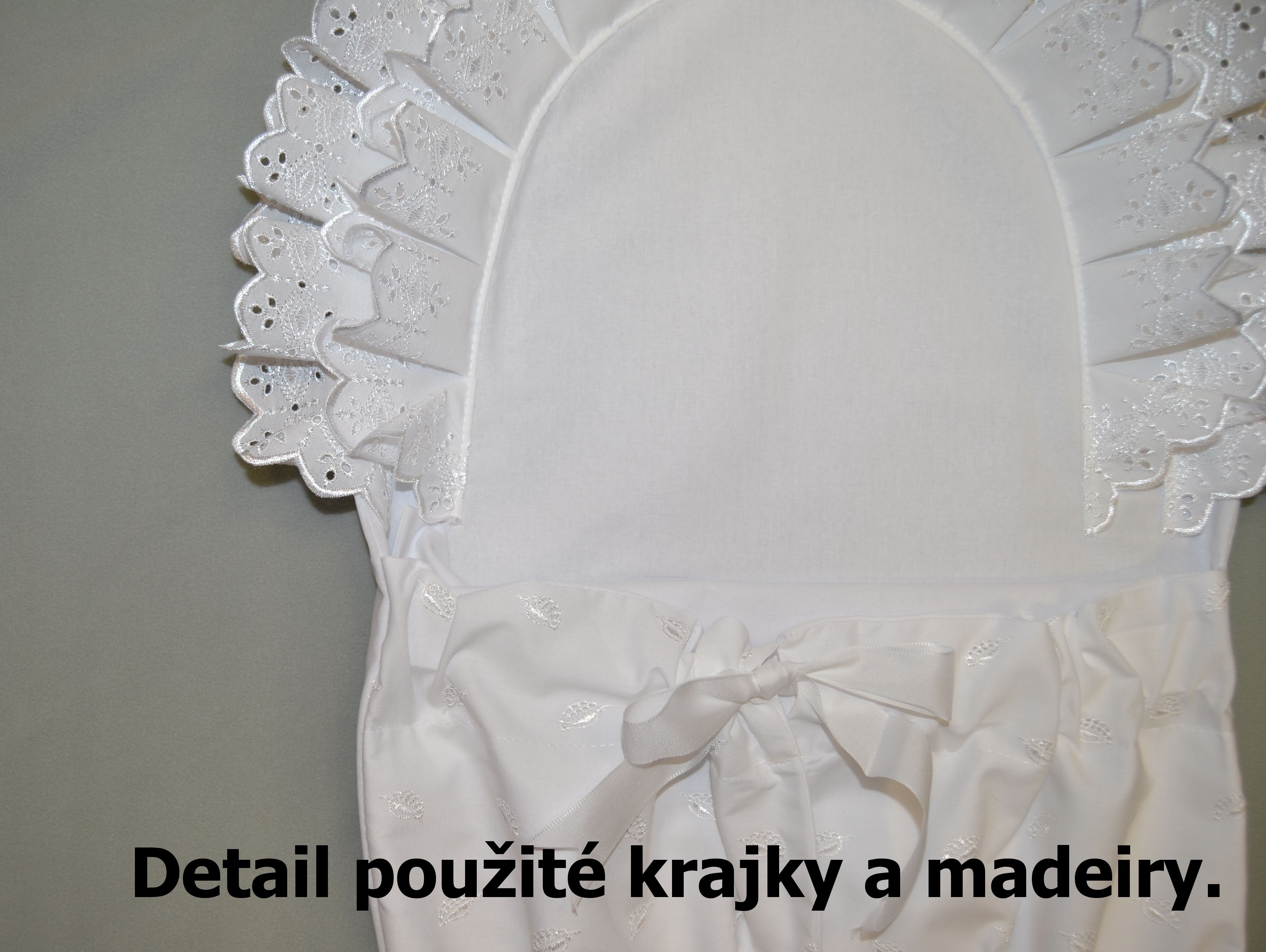 Klasická krajková zavinovačka Dětský svět Terka - obrázek 2