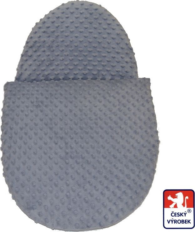 Peřinky na kočárek Dětský svět Minky šedé - obrázek 1