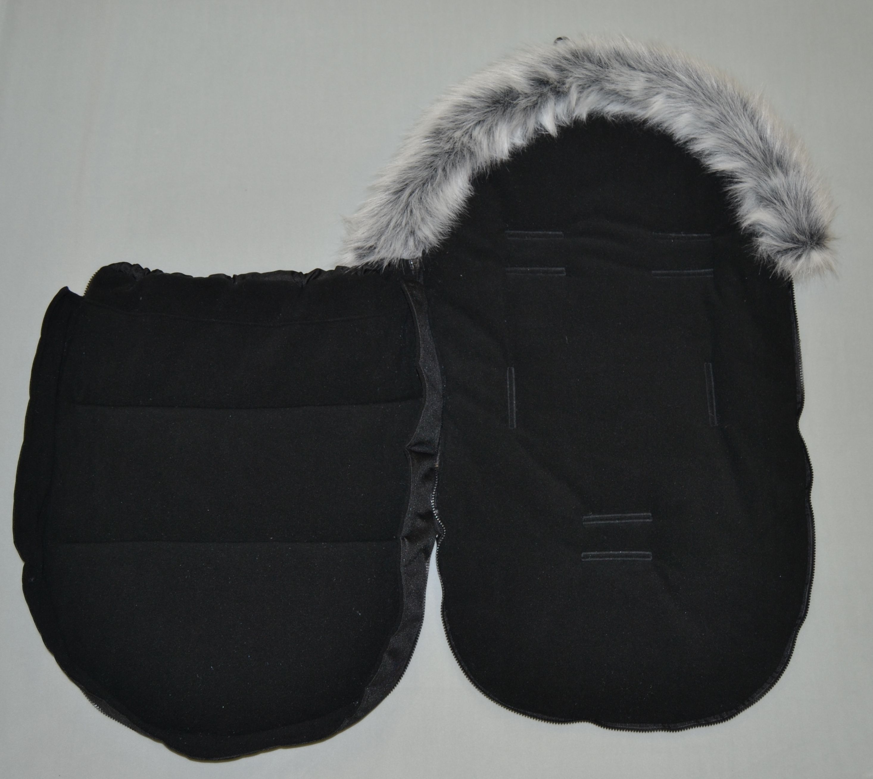 Zimní fusak s kožešinou, Dětský svět, Mini Baby, černý - obrázek 3
