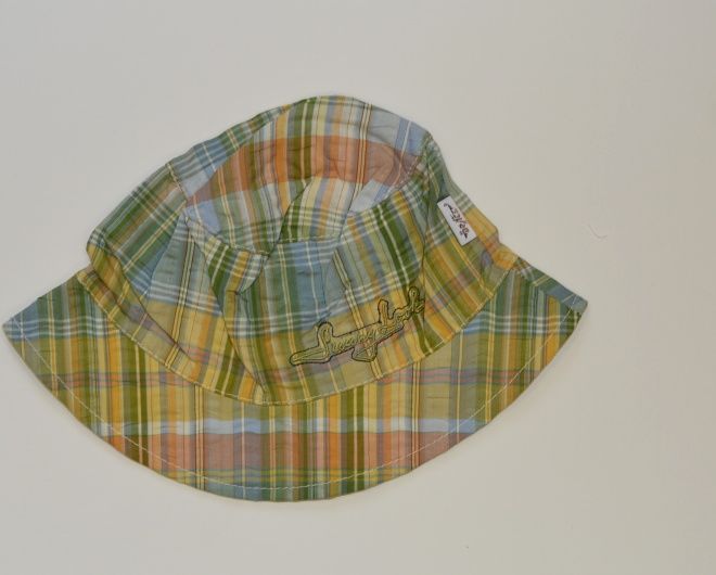 Dětská letní čepička, Dráček, klobouček zelené kárko vel.54-56, Výprodej - obrázek 1
