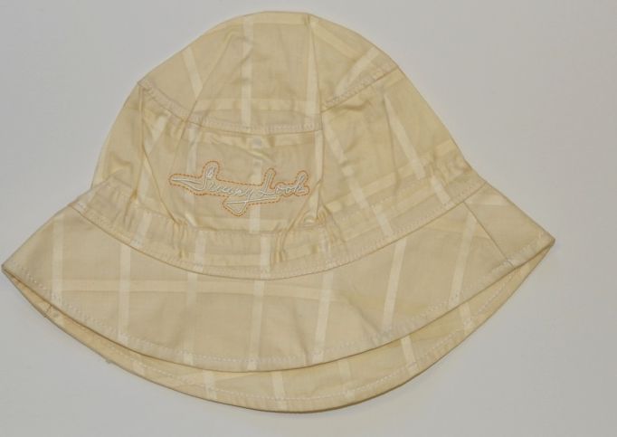 Dětská letní čepička, Dráček, klobouček krémový 1115 vel.50-52, Výprodej - obrázek 1