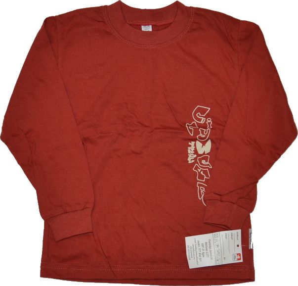 Dětské tričko, Betty mode, červené, velikost 116 - obrázek 1