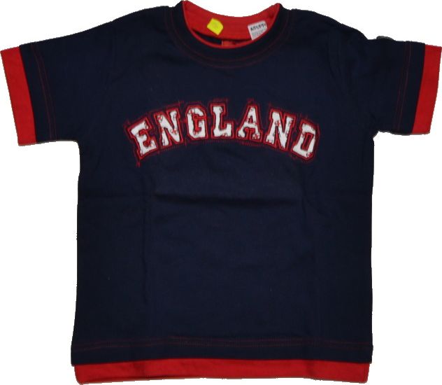 Dětské tričko s krátkým rukávem, England vel.110 - obrázek 1