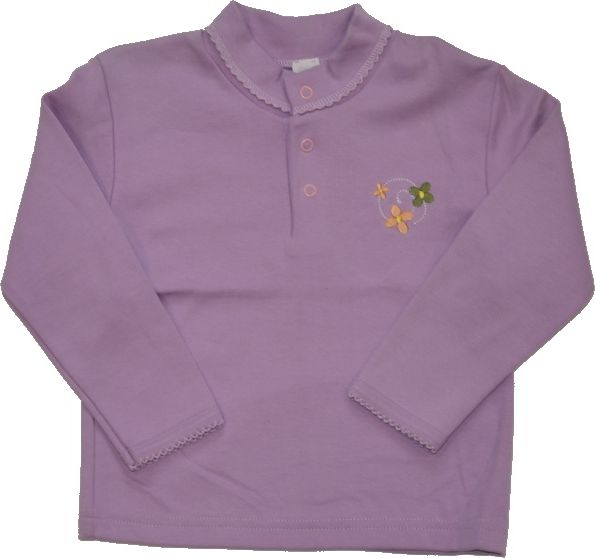 Dětské tričko s dlouhým rukávem,  Penedi, fialové velikost 98 - obrázek 1