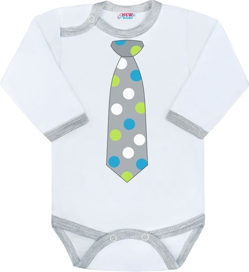 Body s kravatou New Baby puntík velikost 86 - obrázek 1