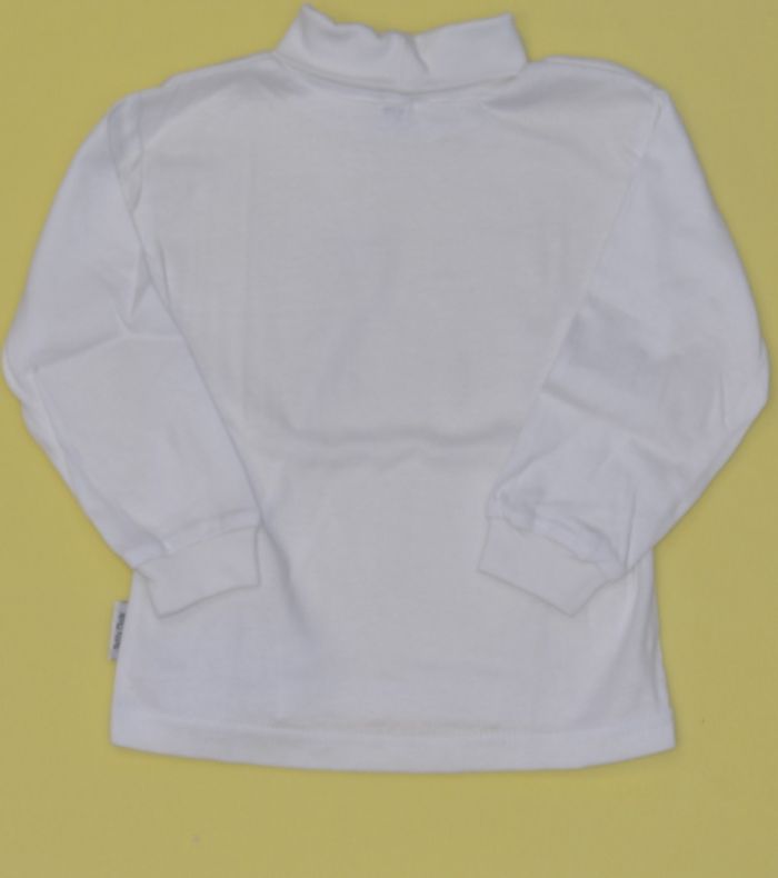 Dětské tričko rolák, Betty mode, bílé, velikost 92 Výprodej - obrázek 1
