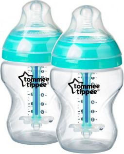 Tommee Tippee kojenecká láhev C2N Anti Colic 2ks modré 260ml - obrázek 2