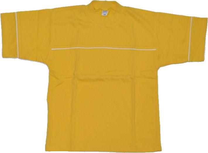 Dětské tričko s krátkým rukávem LORD Bohemia velikost 128 žluté Výprodej - obrázek 1