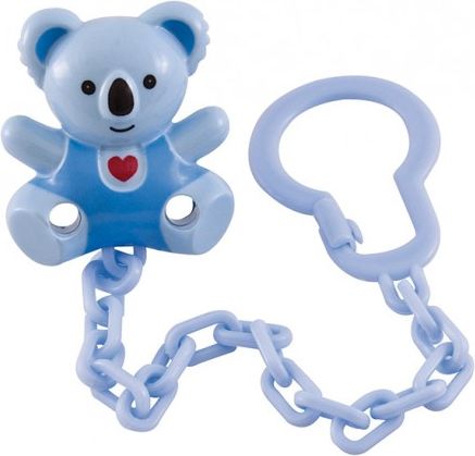 Řetízek na šidítko Canpol Babies NEWBORN BABY 10/877 růžový - obrázek 2