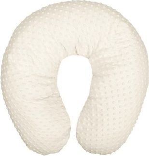 Kojící polštář Dětský svět minky krémový (Polštář ke kojení miminka, Dětský svět, minky krémový) - obrázek 1