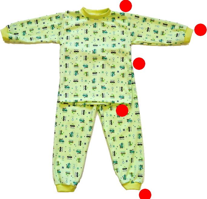 Dětské pyžamo Dětský svět šedé motorky velikost 122 (Chlapecké pyžamo, Dětský svět, šedé motorky velikost 122) - obrázek 2