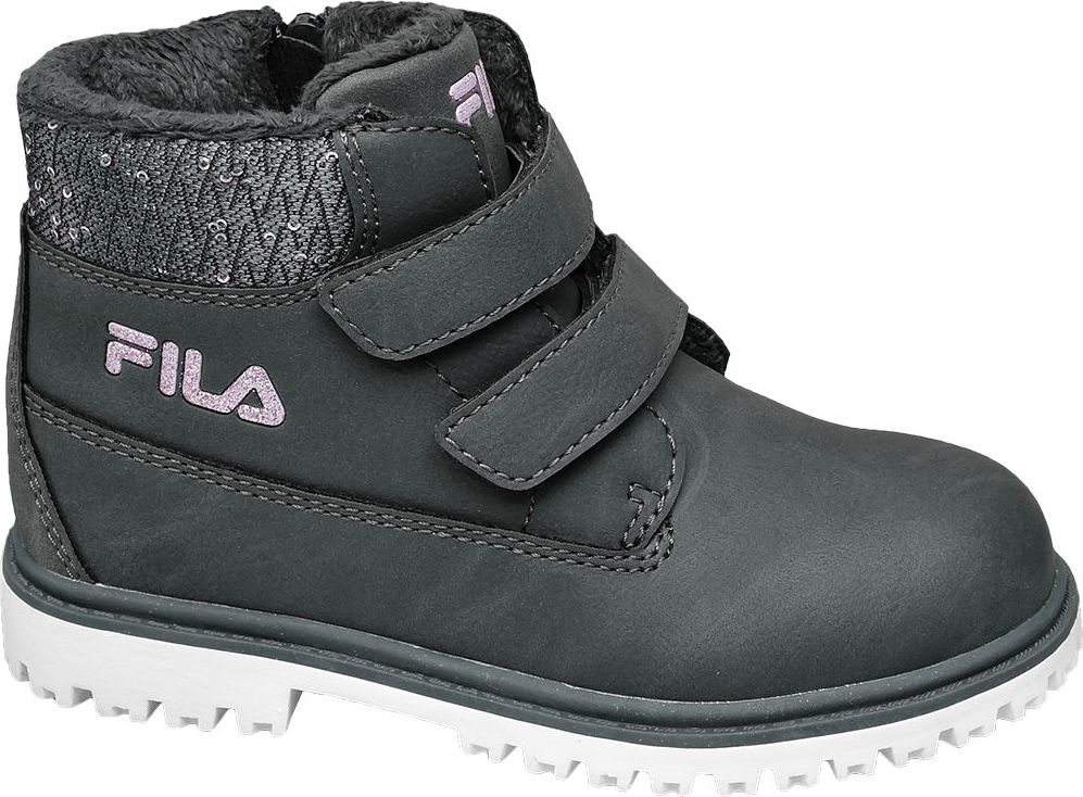 Deichmann - Fila Šedá kotníková obuv Fila se zipem 30 šedá - obrázek 1