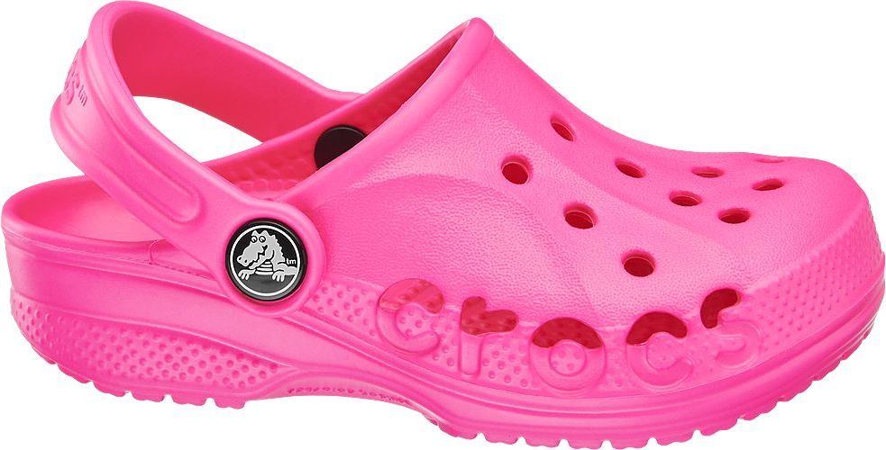 Deichmann - Crocs Růžové dívčí sandály Crocs 23 růžová - obrázek 1