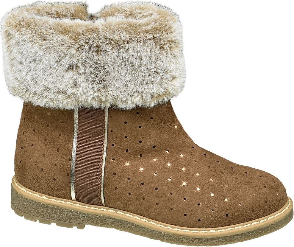 Deichmann - Cupcake Couture Hnědé dívčí kozačky Cupcake Couture 25 hnědá - obrázek 1