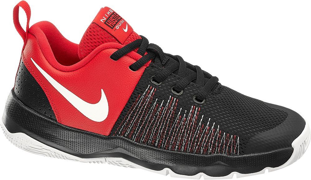 Deichmann - NIKE Černo-červené tenisky Nike Team Hustle Quick 28 černo-červená - obrázek 1