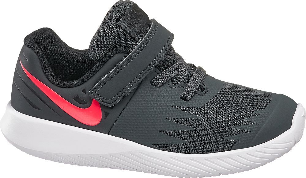 Deichmann - NIKE Šedé dětské tenisky na suchý zip Nike Star Runner 26 černá - obrázek 1