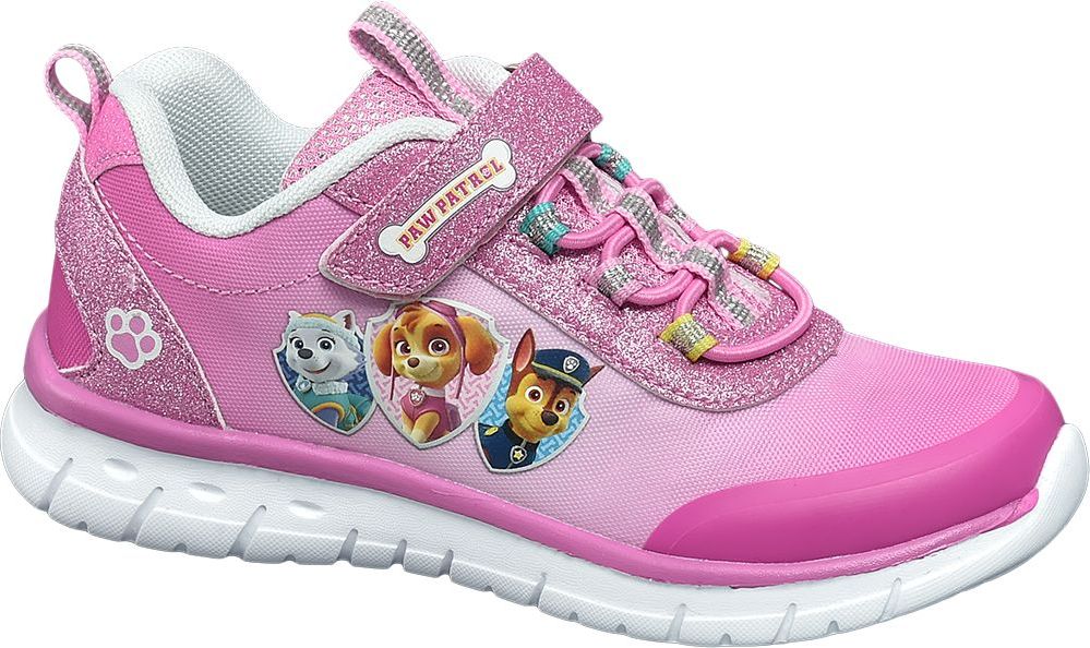 Deichmann - Paw Patrol Růžové tenisky na suchý zip Tlapková patrola 27 růžová - obrázek 1