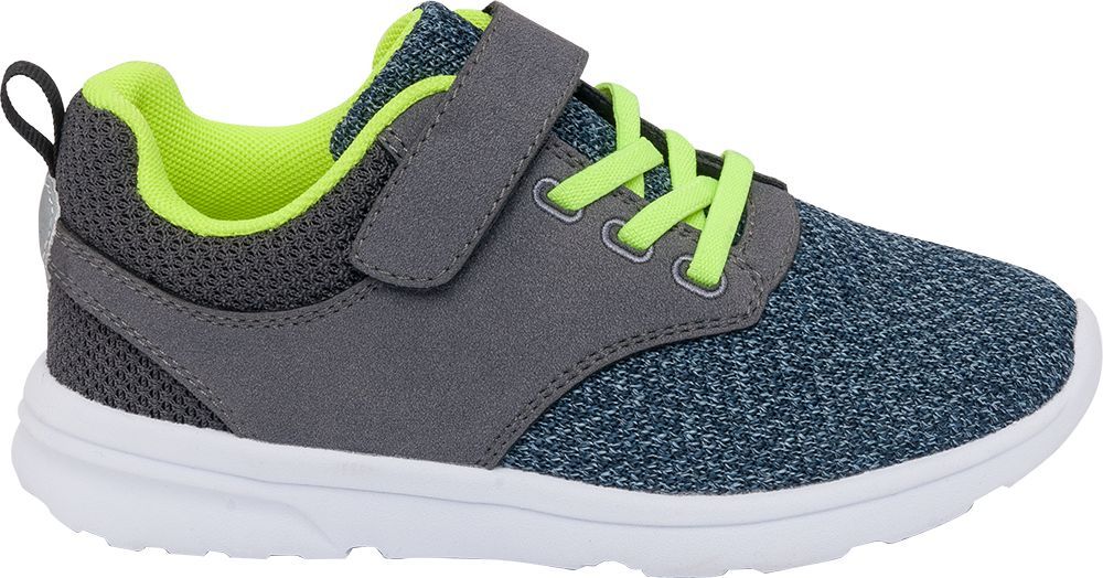 Deichmann - Vty Modrošedé tenisky na suchý zip Vty 34 modro-šedá - obrázek 1