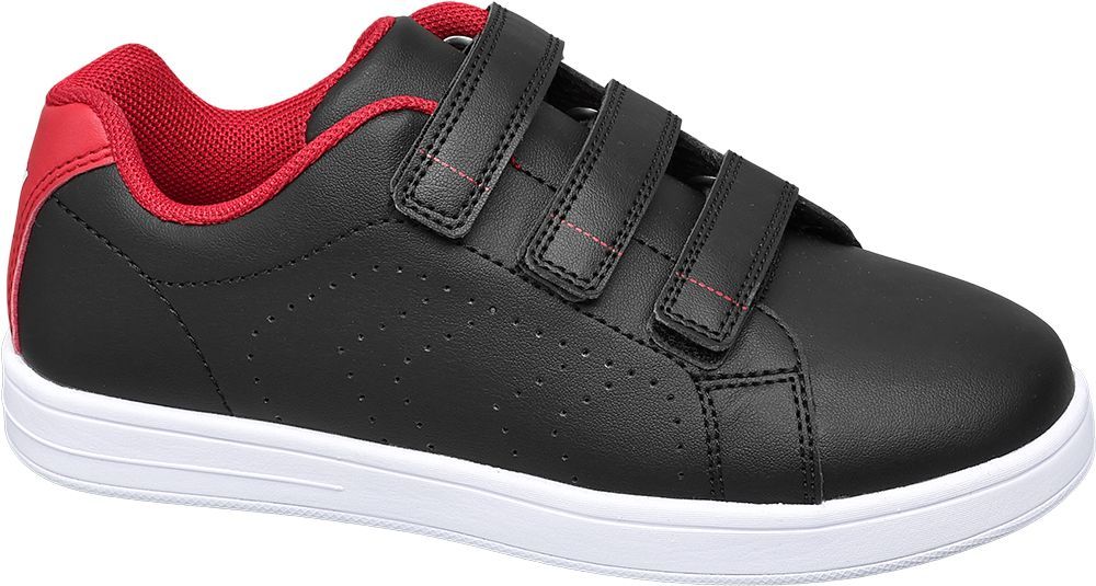 Deichmann - Vty Černé tenisky na suchý zip Vty 33 černá - obrázek 1