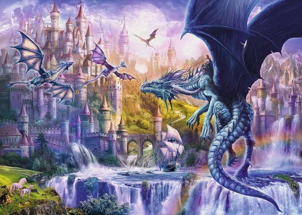 Ravensburger Puzzle 1000 dílků The Castle of the Dragons - obrázek 1