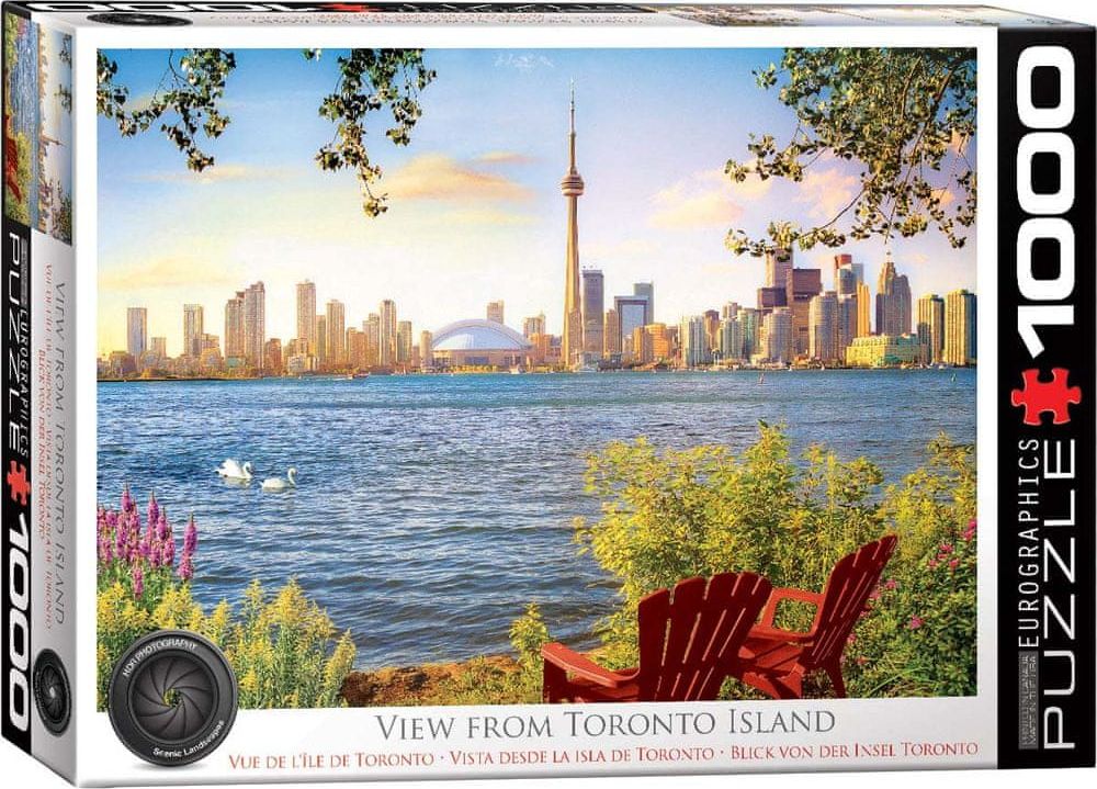 EuroGraphics Puzzle 1000 dílků View from Toronto - obrázek 1