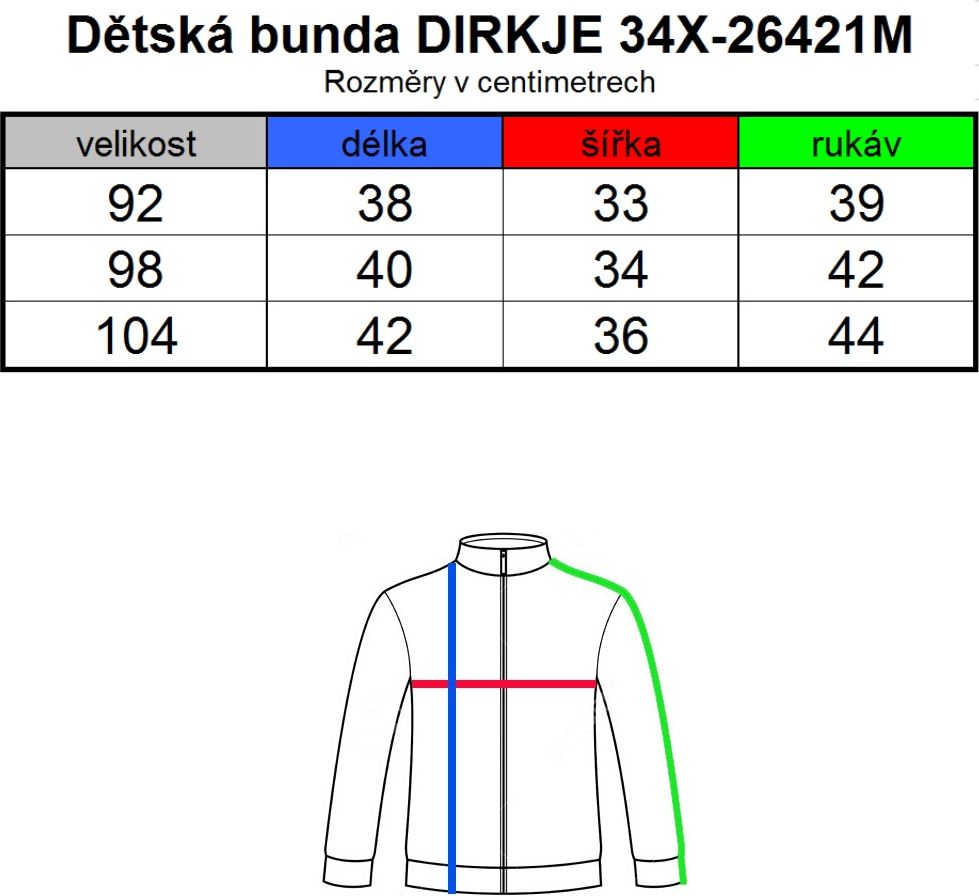 Dívčí zimní bunda DIRKJE LITTLE LADY Velikost: 98 - obrázek 4
