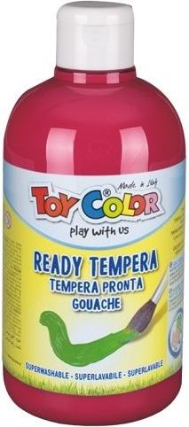 Barva temperová Toy color 0.5 l  červená 10 tmavá - obrázek 1