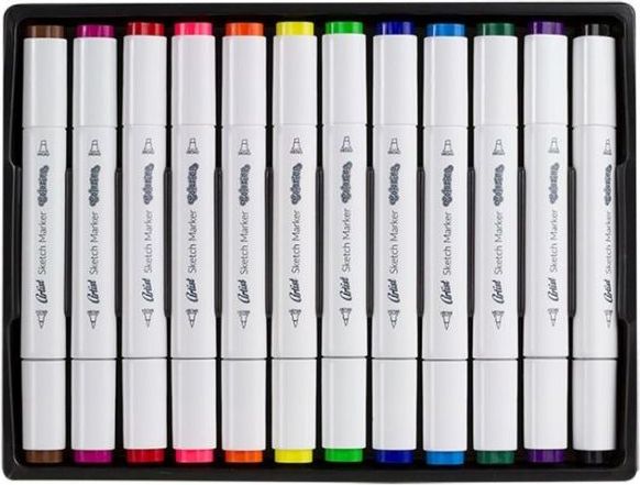 Popisovače Colorino Artist oboustranné 12ks - obrázek 2