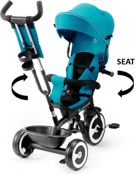 Tříkolka ASTON turquoise Kinderkraft - obrázek 1