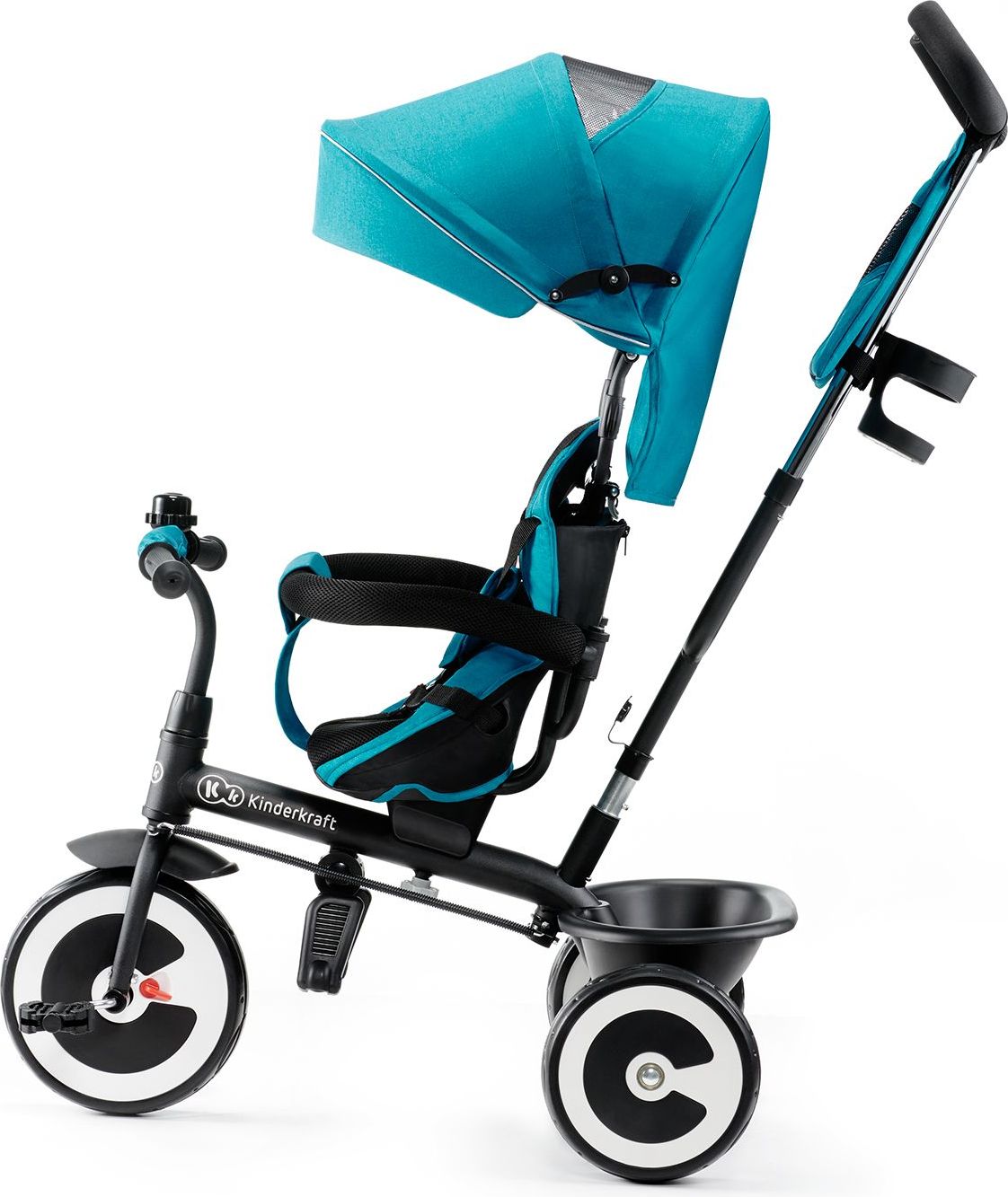 Tříkolka ASTON turquoise Kinderkraft - obrázek 4