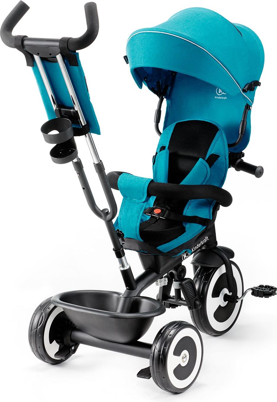 Tříkolka ASTON turquoise Kinderkraft - obrázek 5