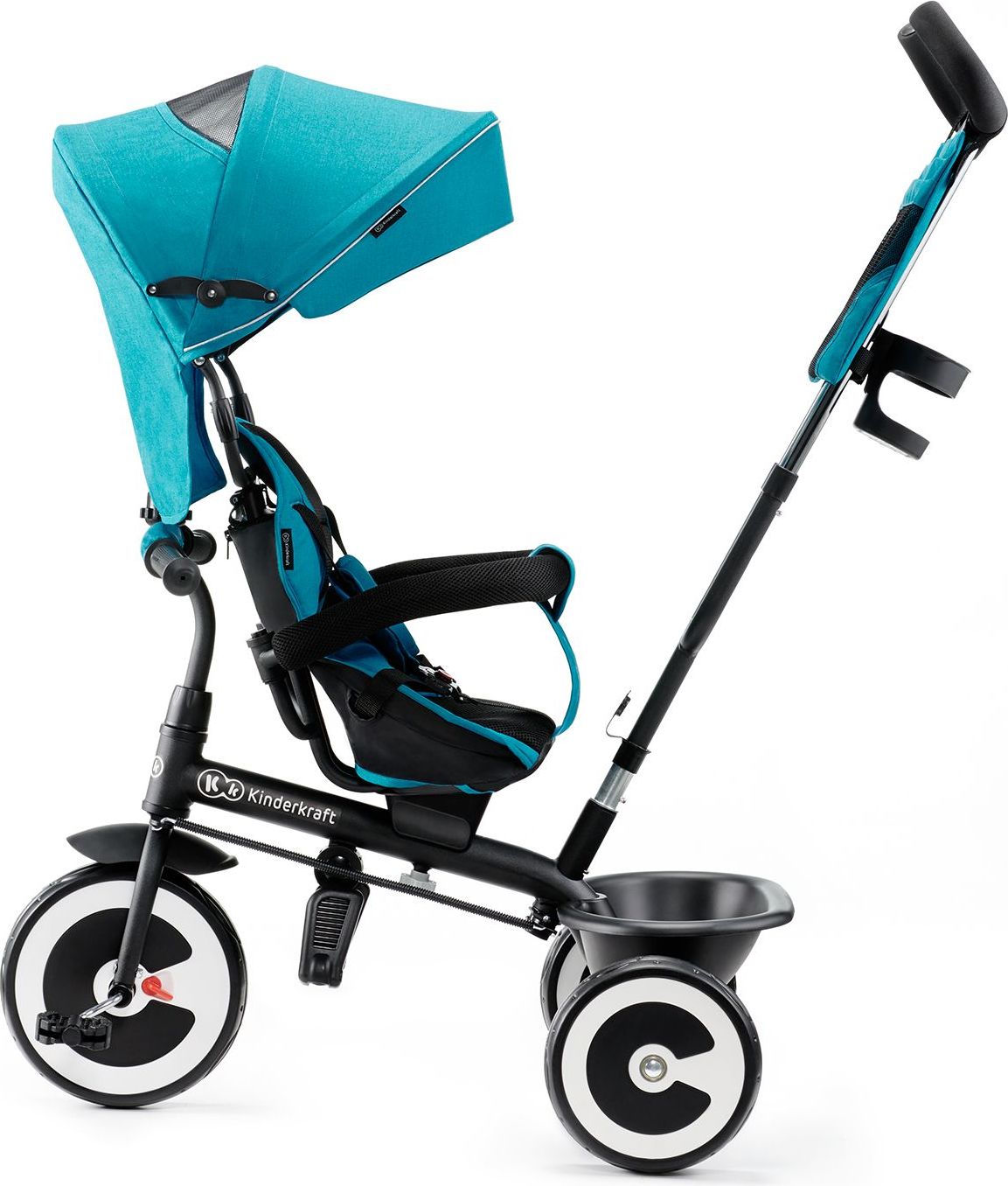 Tříkolka ASTON turquoise Kinderkraft - obrázek 6