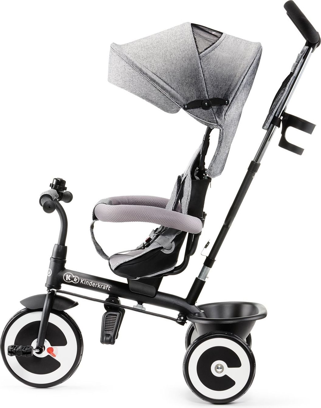 Tříkolka ASTON grey Kinderkraft - obrázek 4