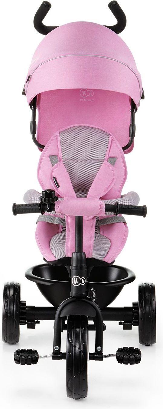 Tříkolka ASTON pink Kinderkraft - obrázek 3