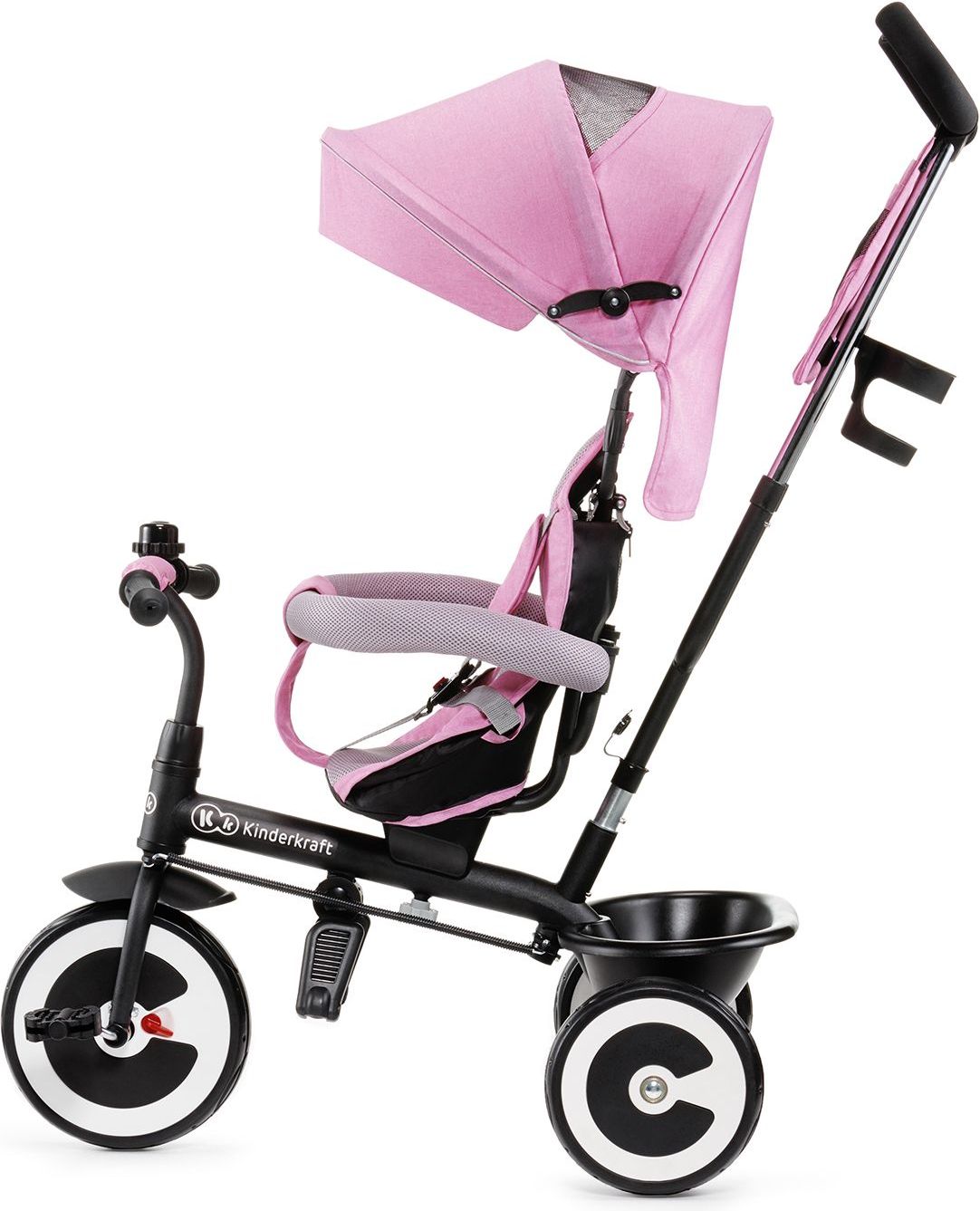 Tříkolka ASTON pink Kinderkraft - obrázek 4