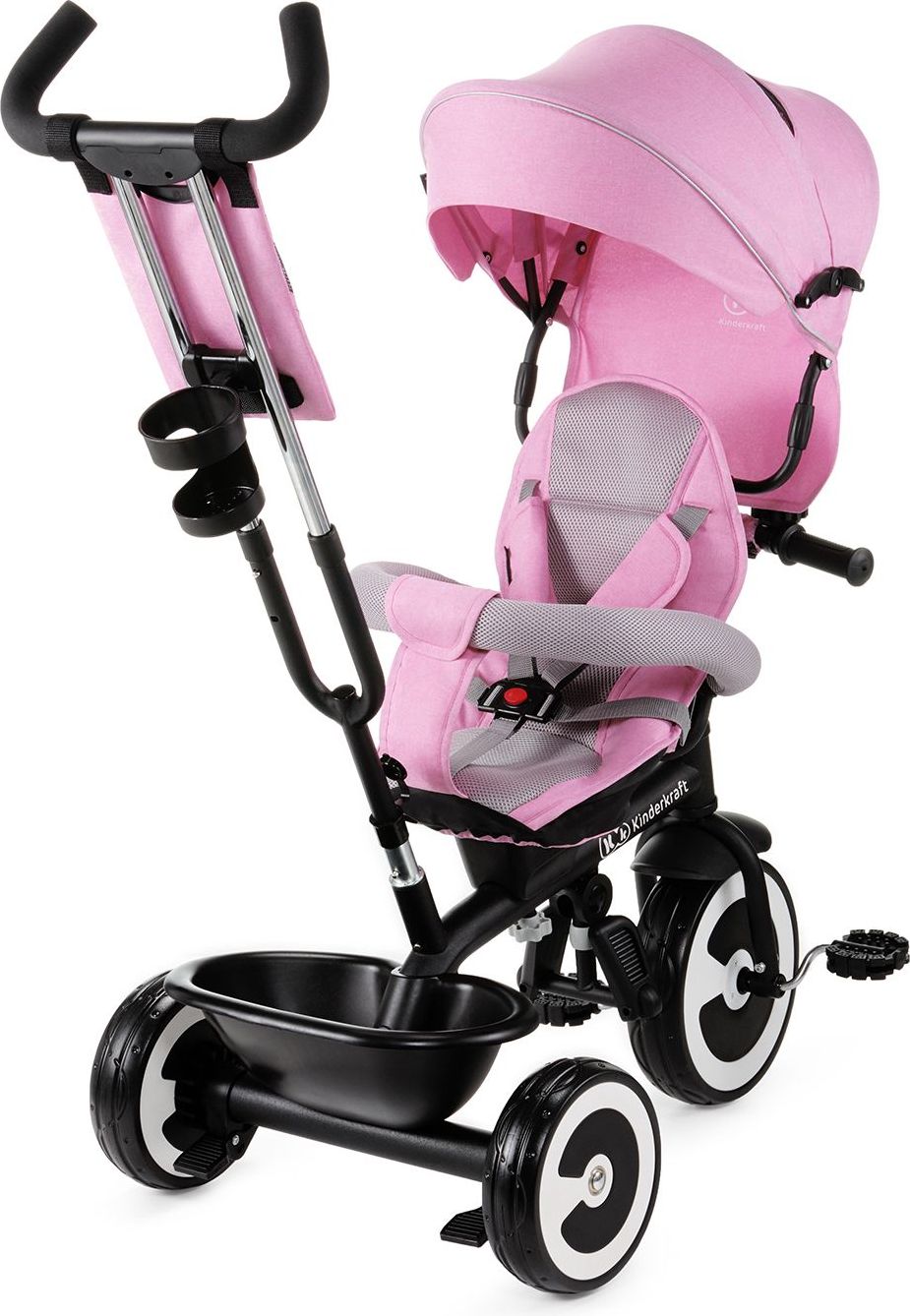 Tříkolka ASTON pink Kinderkraft - obrázek 5