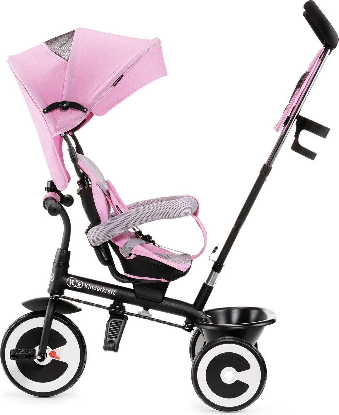 Tříkolka ASTON pink Kinderkraft - obrázek 6