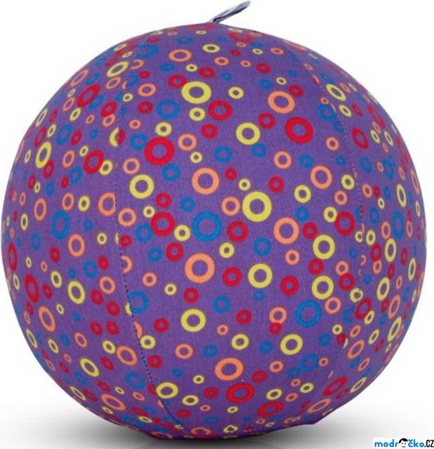 BubaBloon - Látkový nafukovací míč, Fialový - obrázek 1