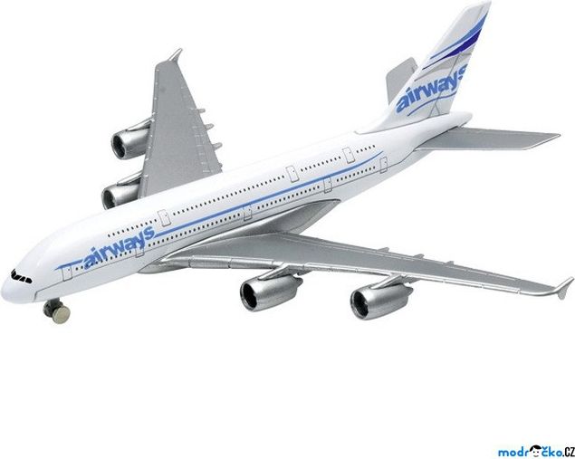 WELLY kovový model - Letadlo Airways, 14,5cm - obrázek 1