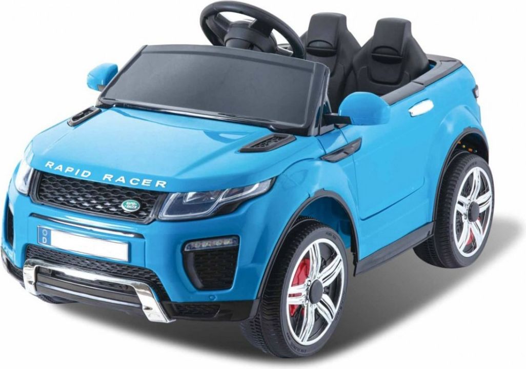 Sportovní elektrické auto Rapid Racer - modré - obrázek 1